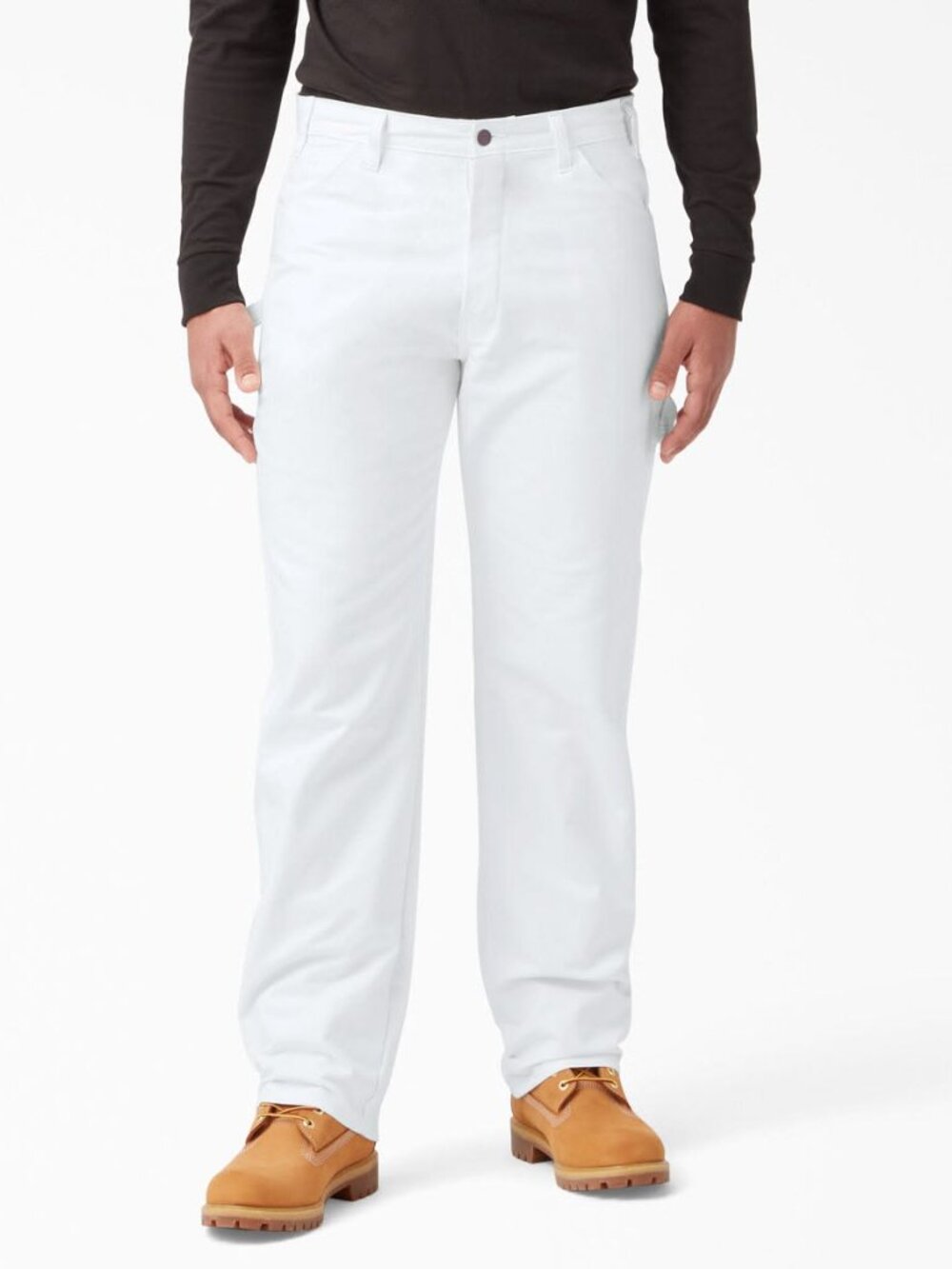 NWT Dickies Men's Relaxed Fit Painters Pant in White Size 36 x 32